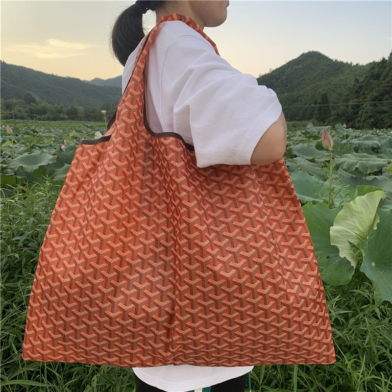 Large Capacity Portable Shoulder Shopping Bag
