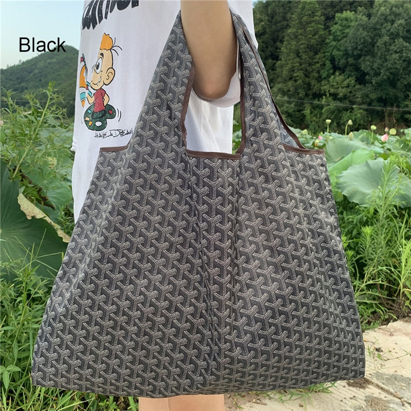 Large Capacity Portable Shoulder Shopping Bag